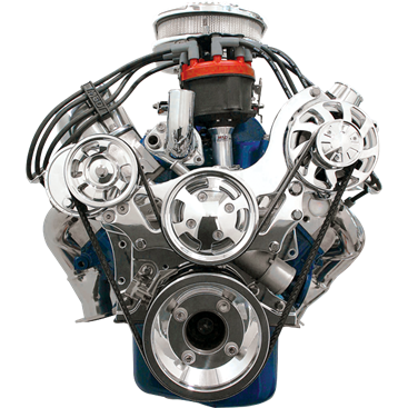 Billet Specialties Tru Trac Serpentine System - Small Block Ford