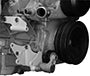 Alan Grove Components LS1 Engine Chevy, Camaro / Firebird / GTO Air Conditioning Compressor Bracket, Low Mount, Passenger Side 143R