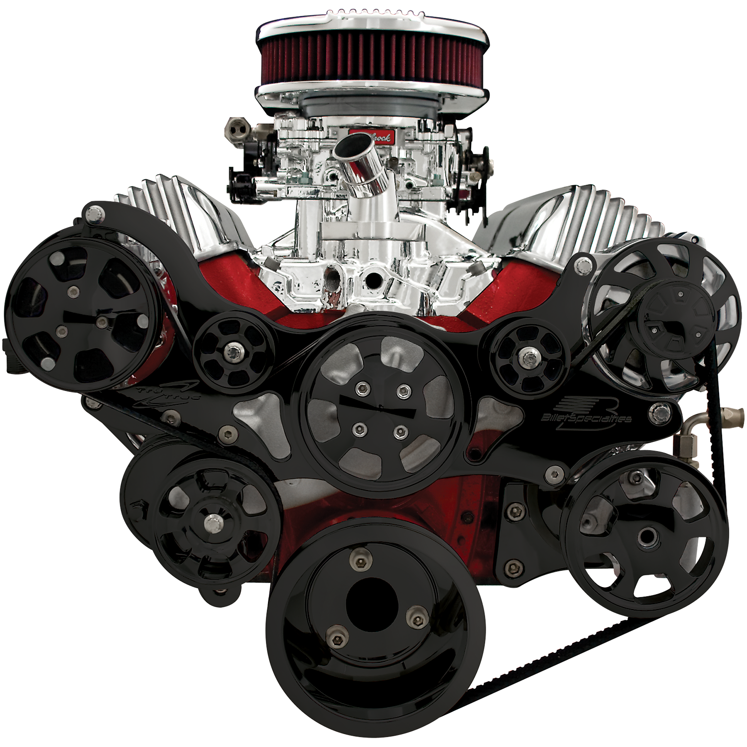 Billet Specialties Premium Tru Trac Serpentine System - 348/409 Chevy
