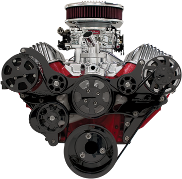 Billet Specialties Tru Trac Serpentine System - 348/409 Chevy