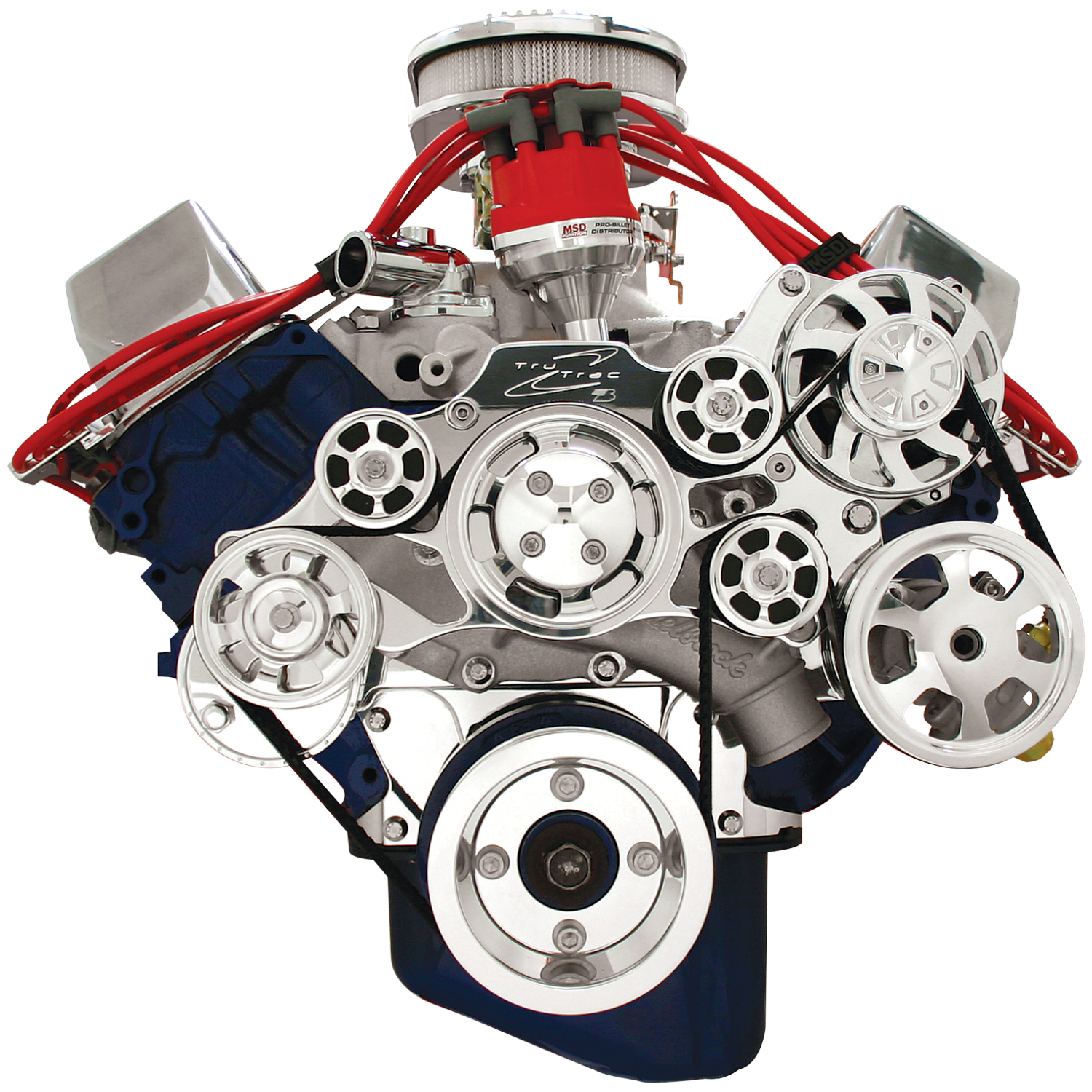 Billet Specialties Premium Tru Trac Serpentine System - Big Block Ford