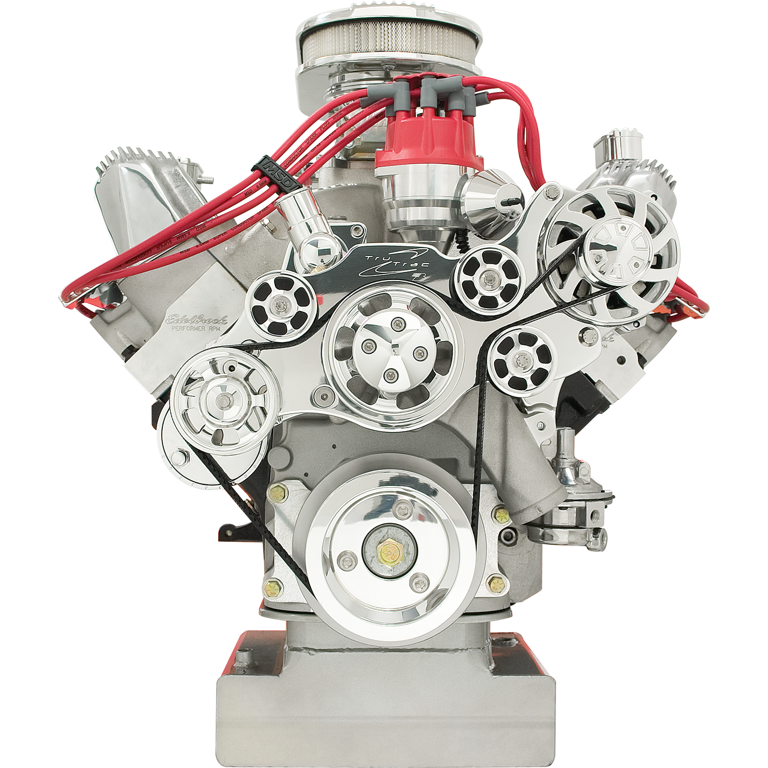 Billet Specialties Premium Tru Trac Serpentine System - FE Ford