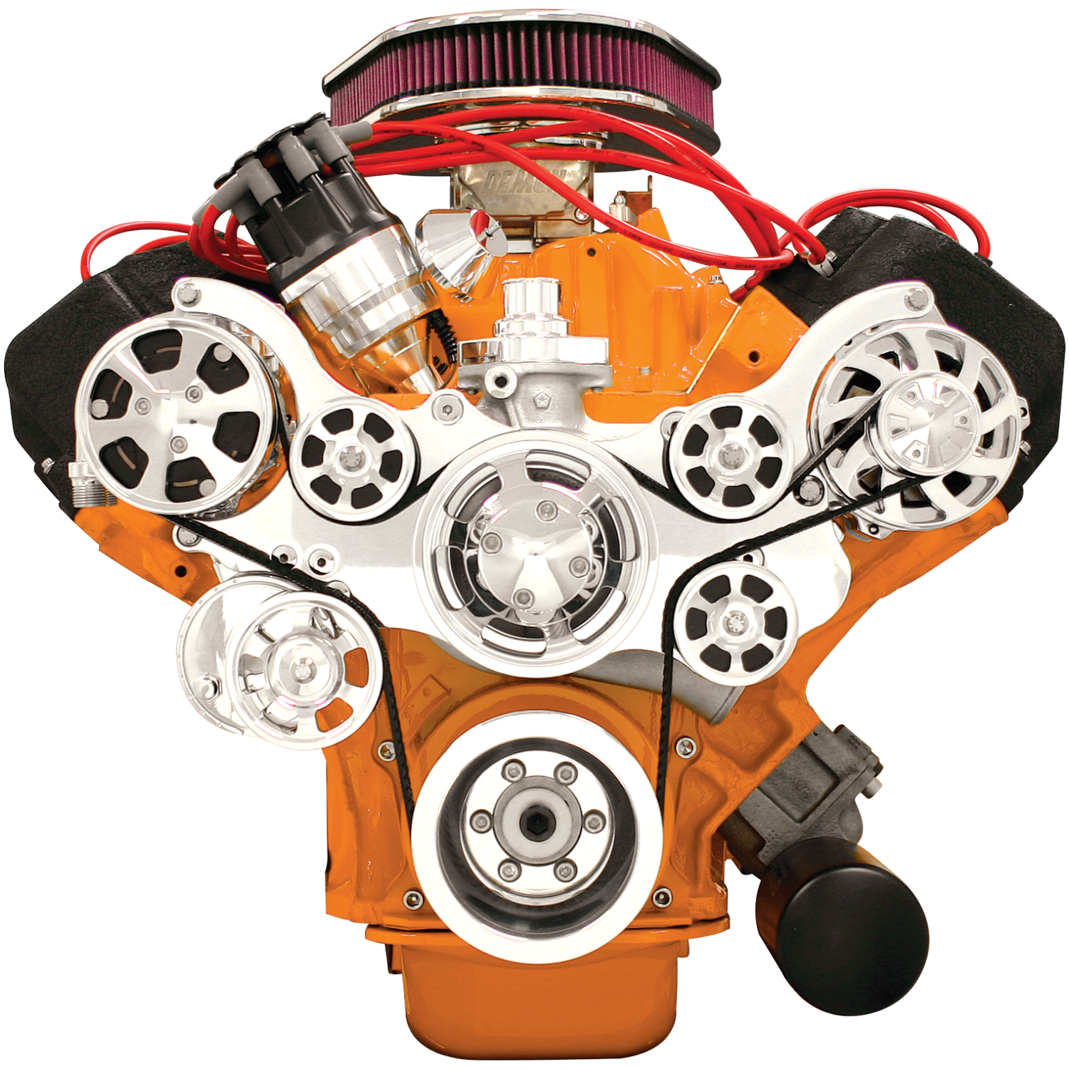 Billet Specialties Premium Tru Trac Serpentine System - Big Block Chrysler - Hemi