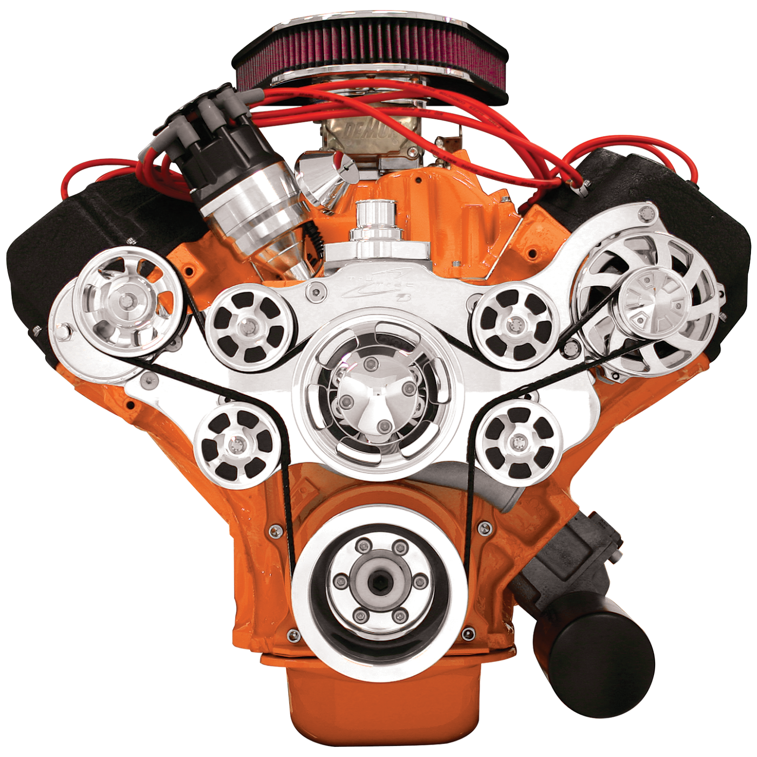 Billet Specialties Premium Tru Trac Serpentine System - Big Block Chrysler - Hemi