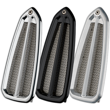 Billet Specialties 1968-69 Camaro Door Jam Vents, (Pair)