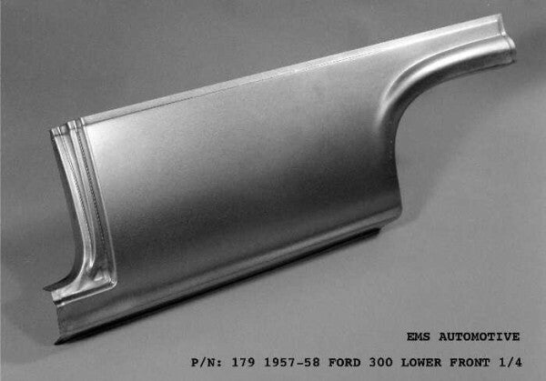 1957-58 Ford Short Wheel Base Lower Front Quarter Panel