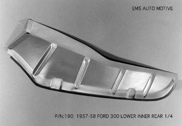 1957-58 Ford Short Wheel Base Inner Rear Quarter Panel