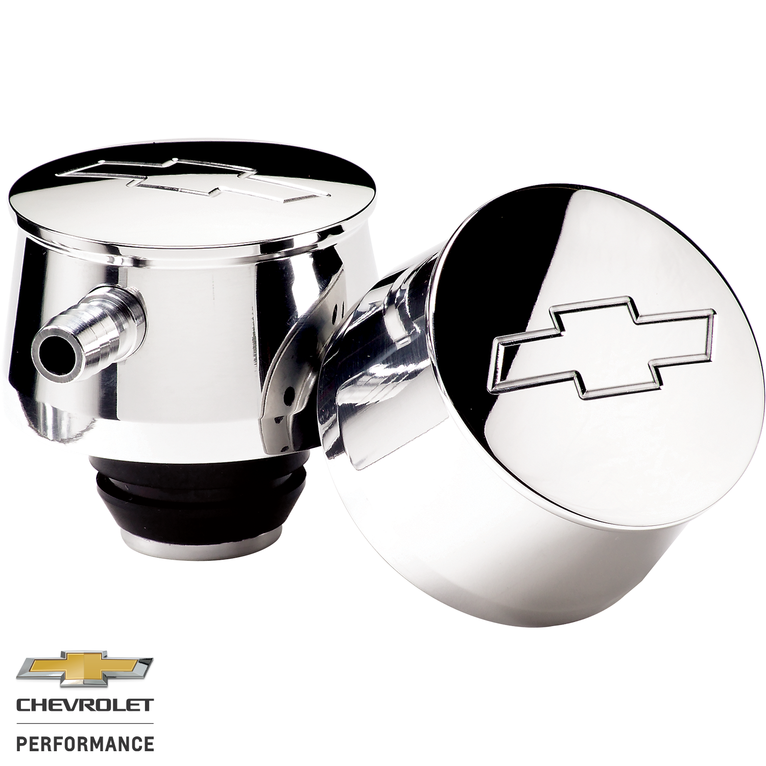 Billet Specialties Round Breathers with and without PCV Valve for 1-1/4" Valve Cover Holes