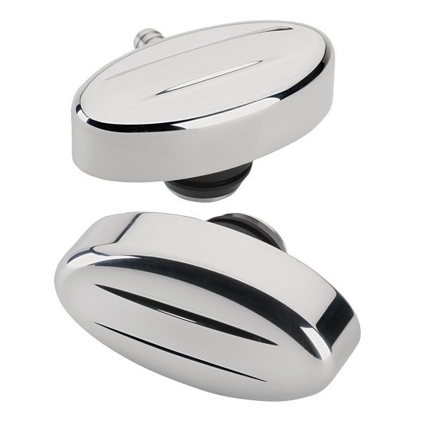 Billet Specialties Retro Breather and PCV Breather