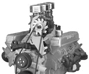 Alan Grove Components 401 - 425 Buick Alternator Bracket, High Mount, Driver Side 240L