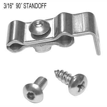 Kugel Komponents 3/16" x 3/16" 90 Degree Standoff - 4 Pack