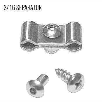Kugel Komponents 3/16 Inch x 3/16 Inch Separators - 4 Pack