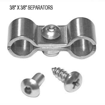 Kugel Komponents 3/8 Inch x 3/8 Inch Separators - 4 Pack