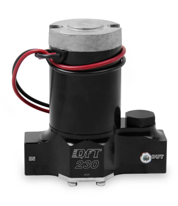 Quick Fuel 230 GPH High Output All Fuels Electric Inline Fuel Pump