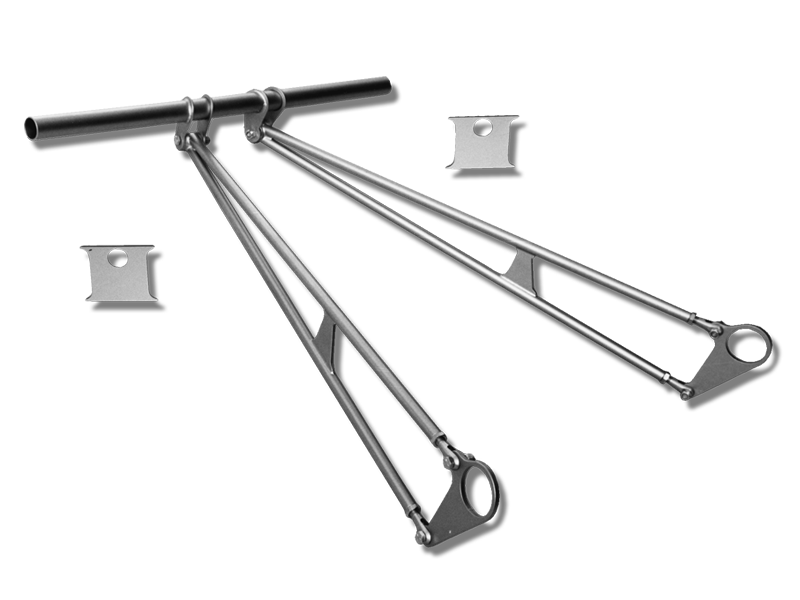 Pete and Jakes 1933-34 Rear Ladder Bar Kit