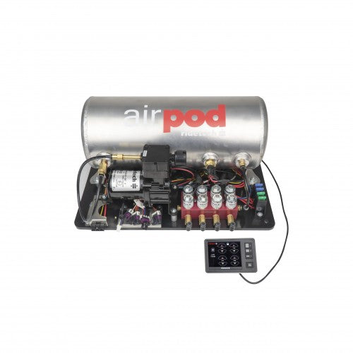 RidePro E5 Air Ride Suspension Control System - 3 Gallon Air Tank and Single Compressor