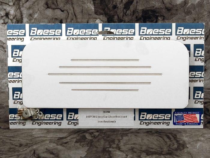 Boese Engineering 1937-1938 Chevy Car Glove Box Insert (non-functional)