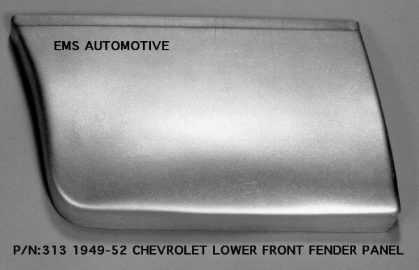 1949-52 Chevy Lower Front Fender Section