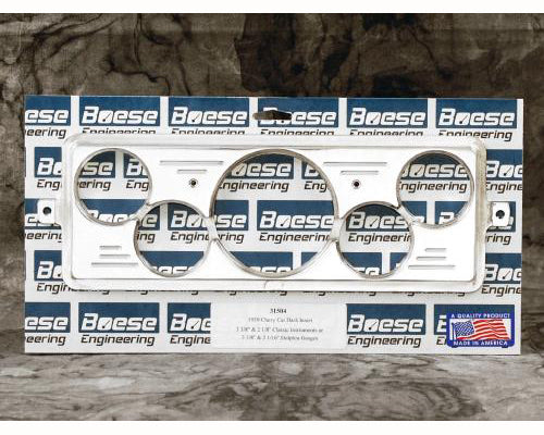 Boese Engineering 1939 Chevy Car Billet Aluminum Dash Insert for Class