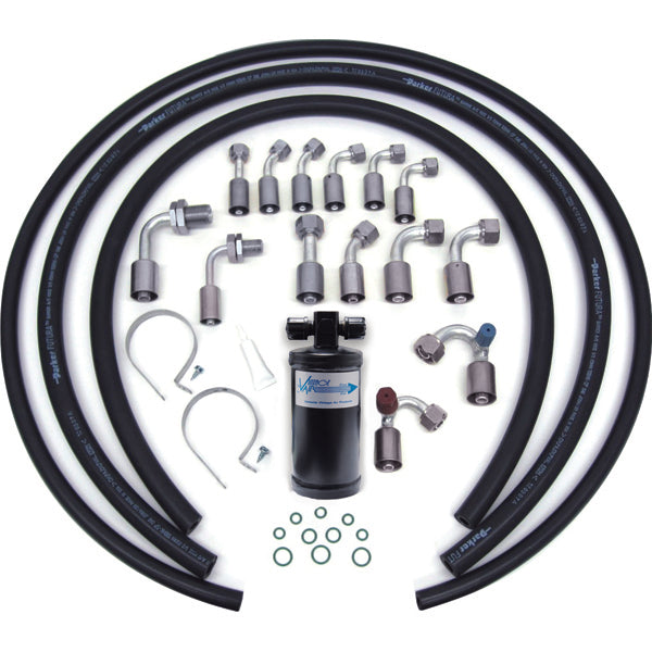 Vintage Air Beadlock 14-Fitting Refrigerant Hose Kit