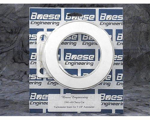 Boese Engineering 1941-1948 Chevy Car Billet Aluminum Tachometer Insert