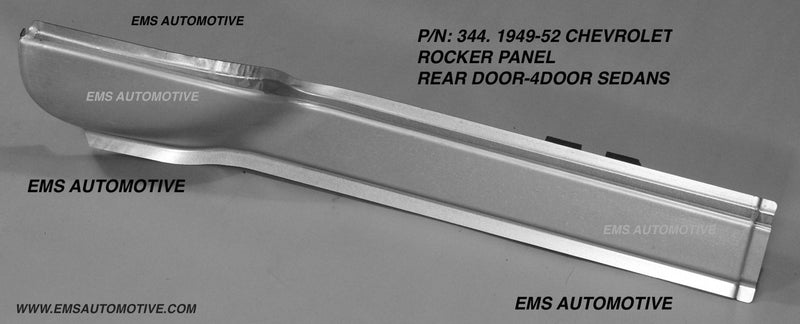 1949-52 Chevrolet 4 Door Rear Door Rocker Panel