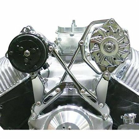 Bill's Hot Rod Co. 200 Series Small Block Chevy Alternator & A/C Bracket