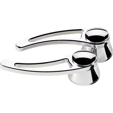 Billet Specialties Traditional Style Door Handle, (Pair)