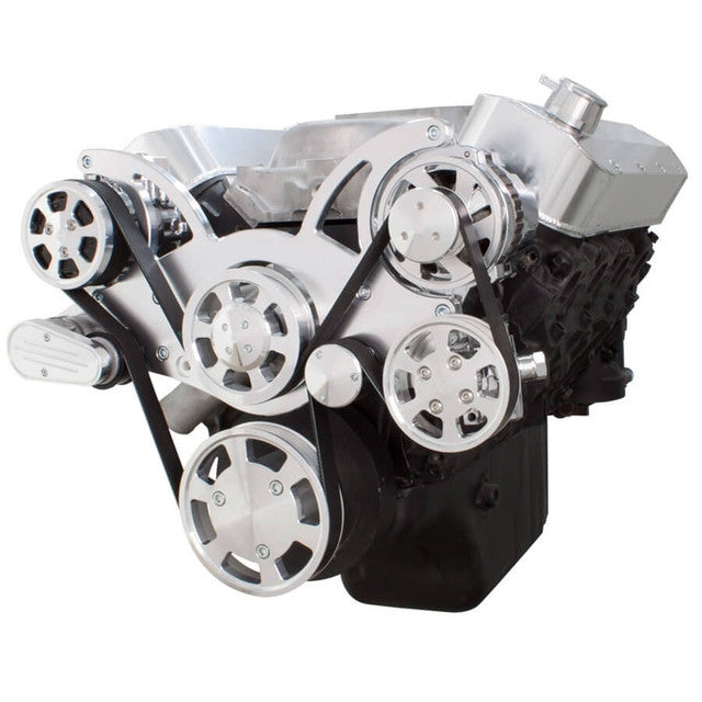 Big Block Chevy 396, 427, and 454 All Inclusive Wraptor Serpentine System