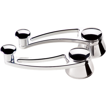 Billet Specialties Traditional Style Window Crank, (Pair)