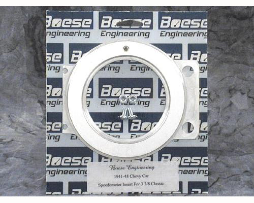 Boese Engineering 1941-1948 Chevy Car Billet Aluminum Speedometer Insert