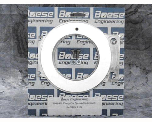 Boese Engineering 1941-1948 Chevy Car Billet Aluminum Speedometer Insert