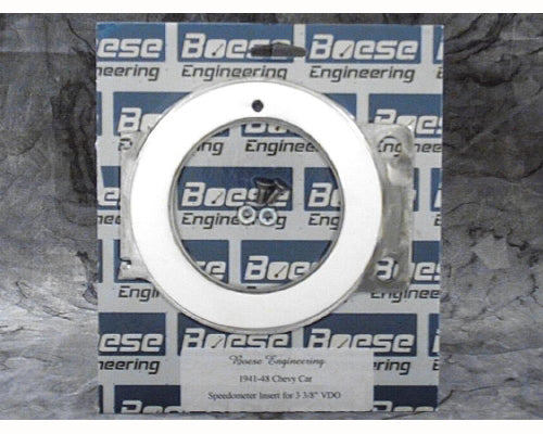 Boese Engineering 1941-1948 Chevy Car Billet Aluminum Speedometer Insert