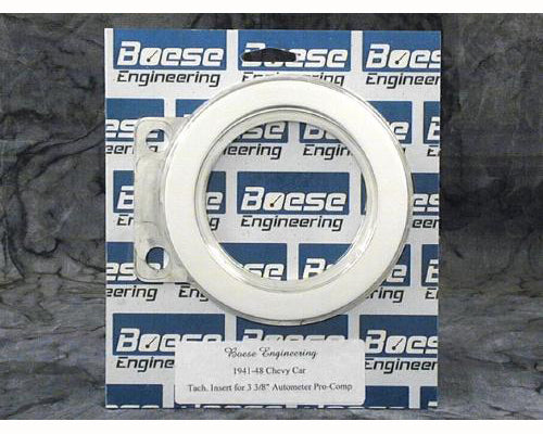 Boese Engineering 1941-1948 Chevy Car Billet Aluminum Tachometer Insert