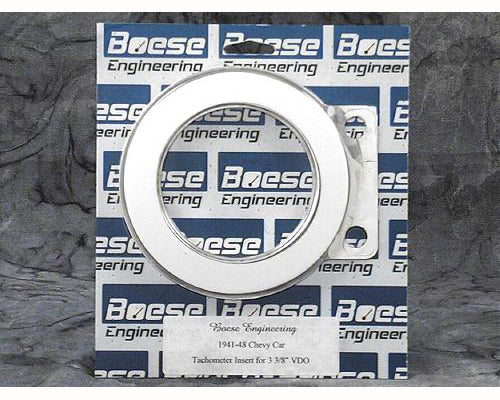 Boese Engineering 1941-1948 Chevy Car Billet Aluminum Tachometer Insert