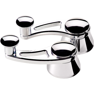 Billet Specialties Traditional Style Vent Crank, (Pair)
