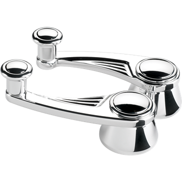 Billet Specialties Ball Milled Style Vent Crank, (Pair)