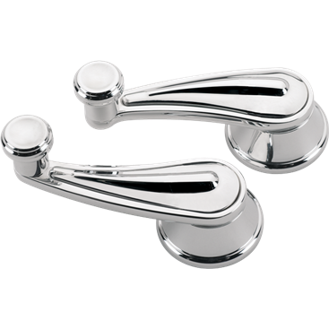 Billet Specialties Rail Style Vent Crank, (Pair)