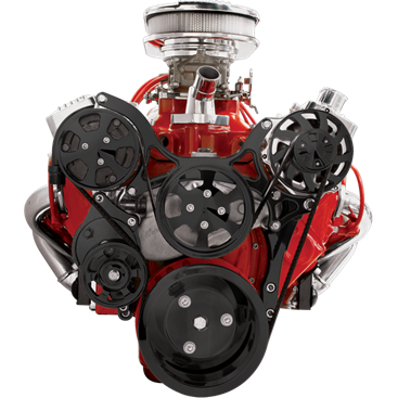 Billet Specialties Tru Trac Serpentine System - Small Block Chevy