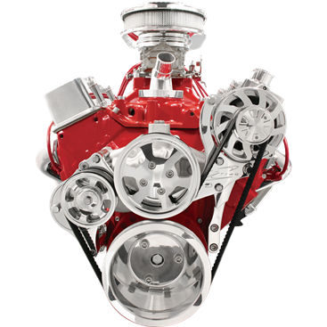 Billet Specialties Tru Trac Serpentine System - Small Block Chevy