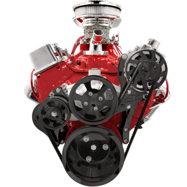 Billet Specialties Tru Trac Serpentine System - Small Block Chevy