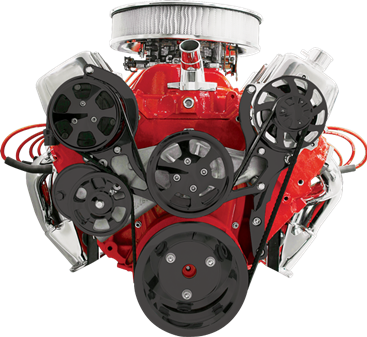 Billet Specialties Tru Trac Serpentine System - Big Block Chevy