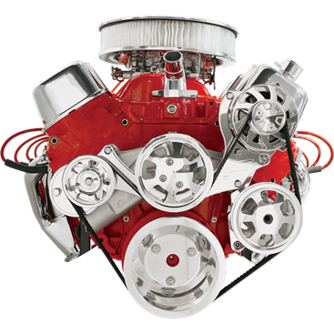 Billet Specialties Tru Trac Serpentine System - Big Block Chevy