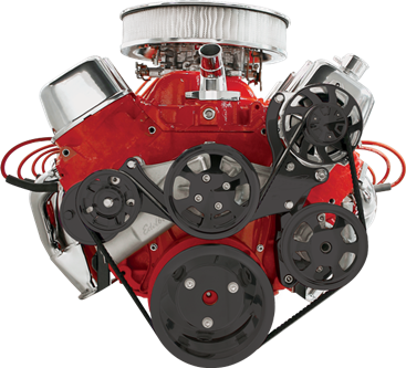 Billet Specialties Tru Trac Serpentine System - Big Block Chevy