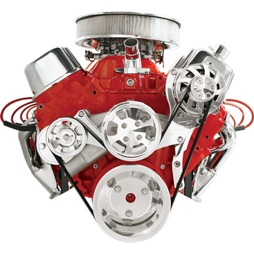 Billet Specialties Tru Trac Serpentine System - Big Block Chevy