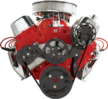 Billet Specialties Tru Trac Serpentine System - Big Block Chevy