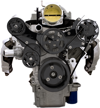 Billet Specialties Tru Trac Serpentine System - LS7 (Top Mount)