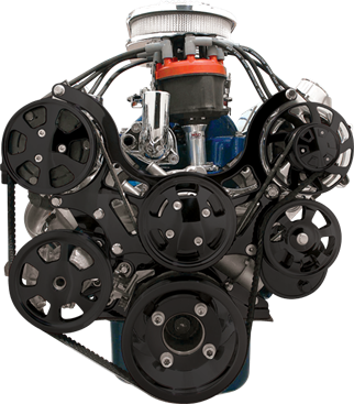Billet Specialties Tru Trac Serpentine System - Small Block Ford