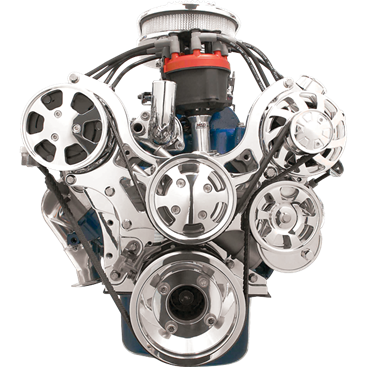 Billet Specialties Tru Trac Serpentine System - Small Block Ford