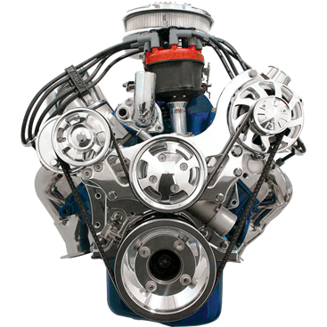 Billet Specialties Tru Trac Serpentine System - Small Block Ford